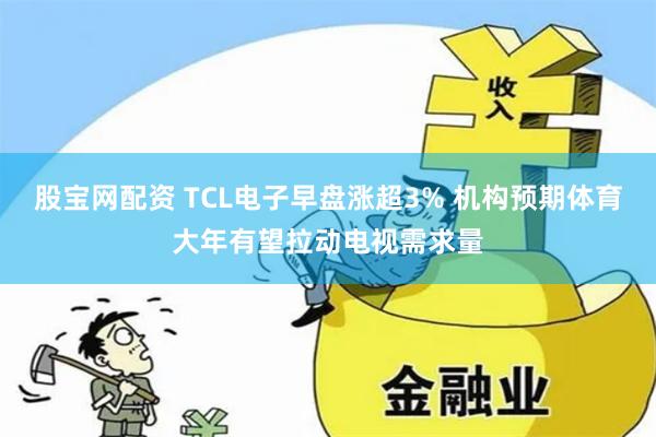 股宝网配资 TCL电子早盘涨超3% 机构预期体育大年有望拉动电视需求量