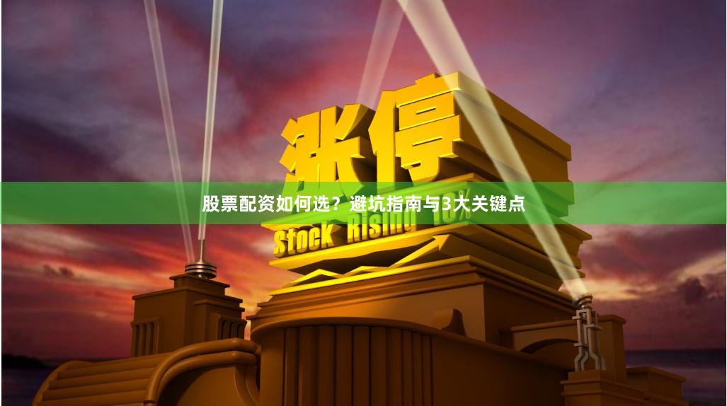 股票配资如何选？避坑指南与3大关键点